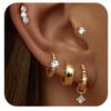 Pendientes – Pendientes de clavel