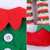 Christmas Wine Bottle Cover Ornament Elf Costume Design Home Party DIY Unique Festival Supplies