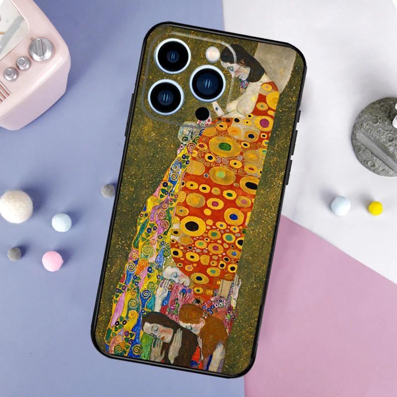 Чехол для мобильного телефона Apple IPhone15Plus Чехол для мобильного телефона с абстрактной картиной Густава Климта Отправил фотографию.