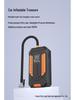 Dual-Use High-Power Tire Inflator: Wired/Wireless Portable Car Pump