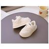 Autumn and winter baby sports shoes fleece warm new boys and girls board shoes two cotton warm versatile girls shoes