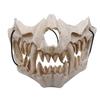Halloween Latex Maske Skelett Halbmaske Unisex Halloween Tier-Thema Party Cosplay Maske