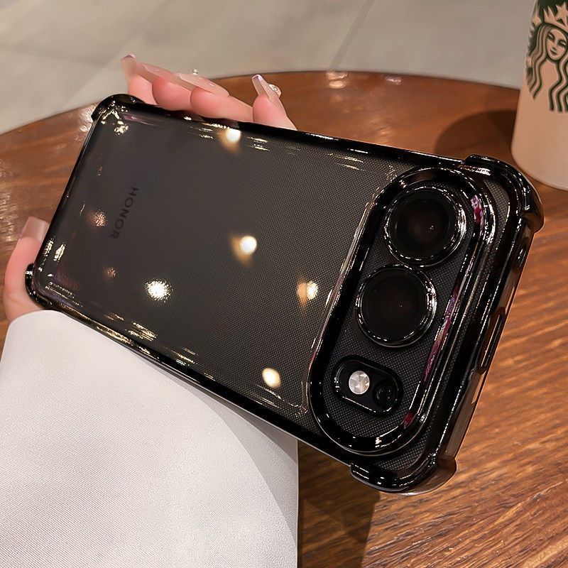 For Vivo X300 FE Case TPU Electroplated Transparent Soft Silicone Back Cover For Vivo X300 FE Camera Protection Shell Shockproof