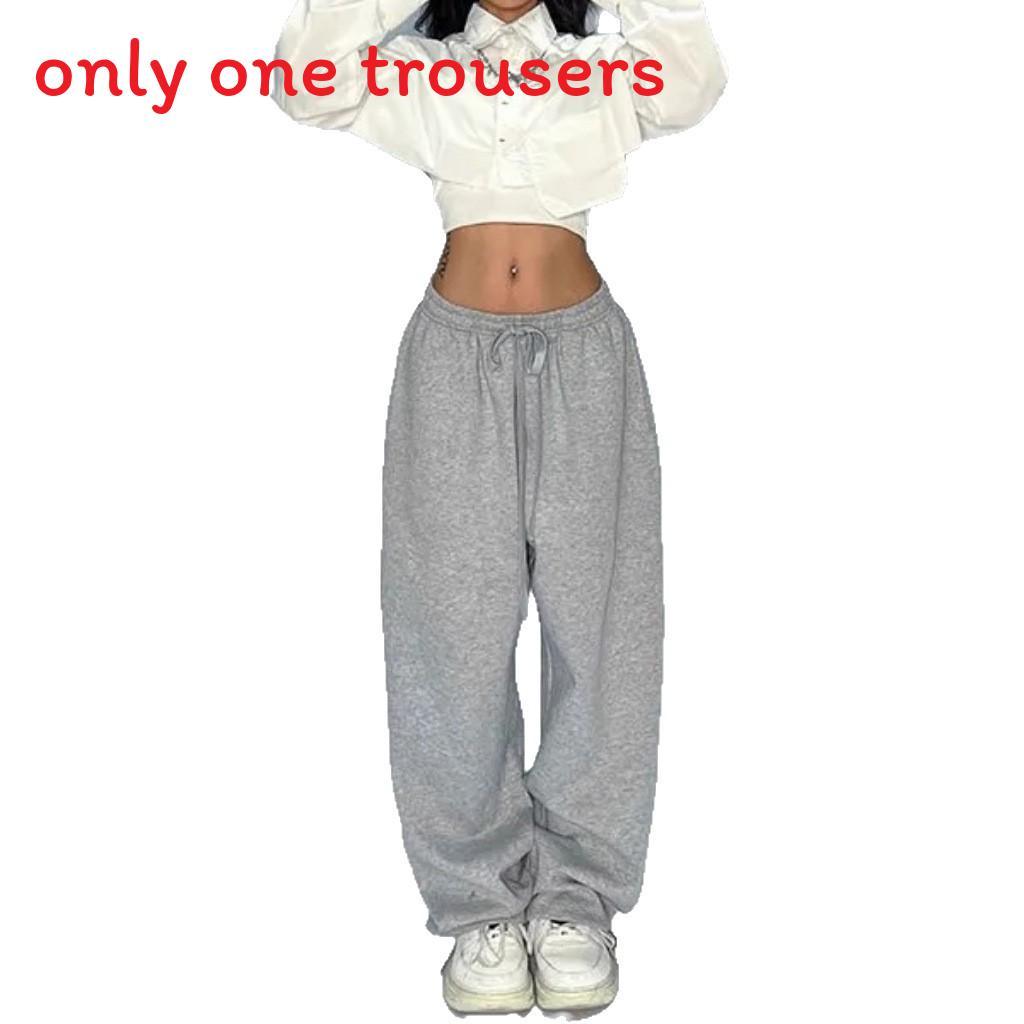 Y2k Retro Stil Weiter Bein Jogginghose Für Damen Mit Kordelzug Lässiger Komfort