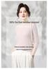 Le Kasha Elegant One-Shoulder Knit Sweater - Women's Autumn/Winter Slim Herringbone Top