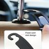 Car Air Vent Organizer with Dual Installation Faux Leather Storage Bag for Phone Accessories Multi-Purpose Hanging Pouch for Vehicle Interior