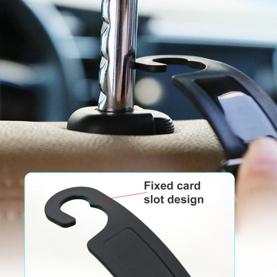 Car Air Vent Organizer with Dual Installation Faux Leather Storage Bag for Phone Accessories Multi-Purpose Hanging Pouch for Vehicle Interior