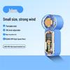 X688 High-Speed Portable Fan: Turbo Wind Power, USB Rechargeable, Long-Lasting Battery for Outdoor Use