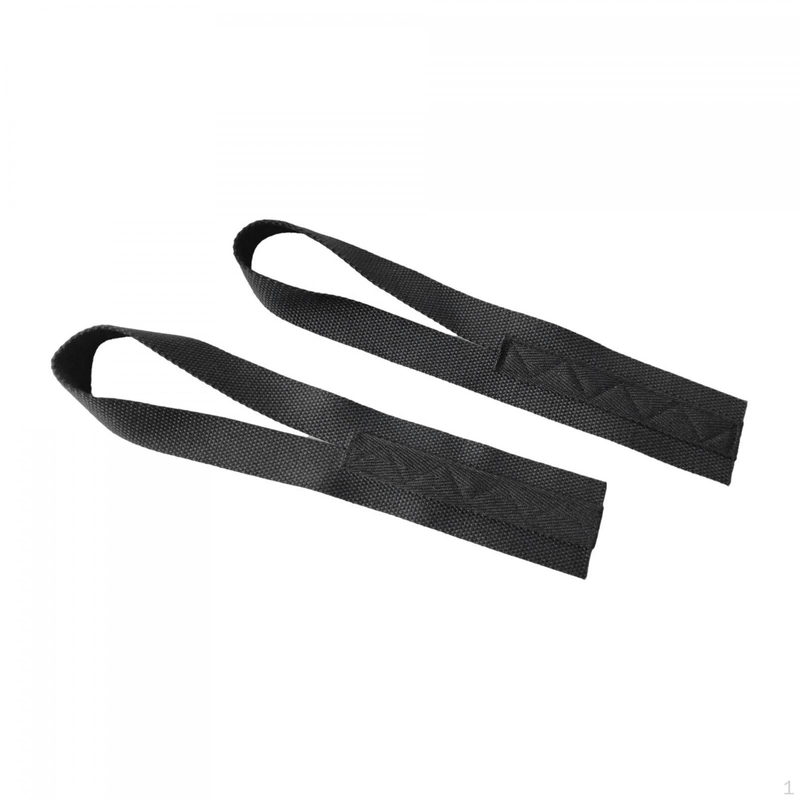 

1 пара ремней для тяжелой атлетики, становая тяга, легкие бинты для поддержки запястий для взрослых Black