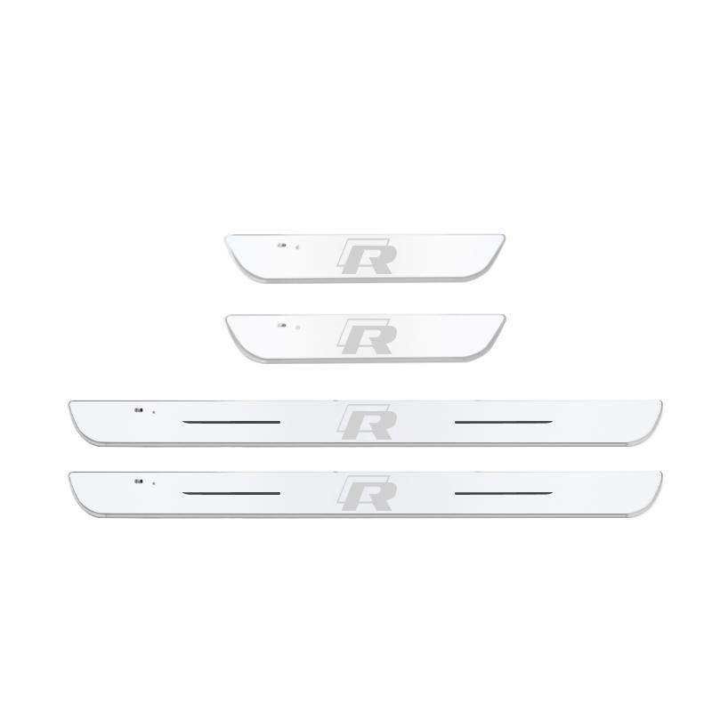 

For VW Volkswagen Jetta MK5 Golf Car Scuff Plate LED Welcome Pedal Door Sill Light for VW Volkswagen Passat Tiguan Golf Bora Jet