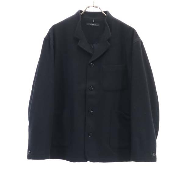 unused Johnbull wool blend Melton Jacket M black Men's Used