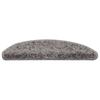 VidaXL Stair Treads 30 Pieces 56 X 17 X 3 Cm Grey Semicircular 3365799
