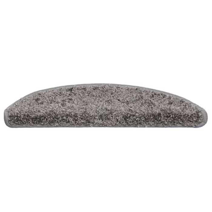 VidaXL Stair Treads 30 Pieces 56 X 17 X 3 Cm Grey Semicircular 3365799