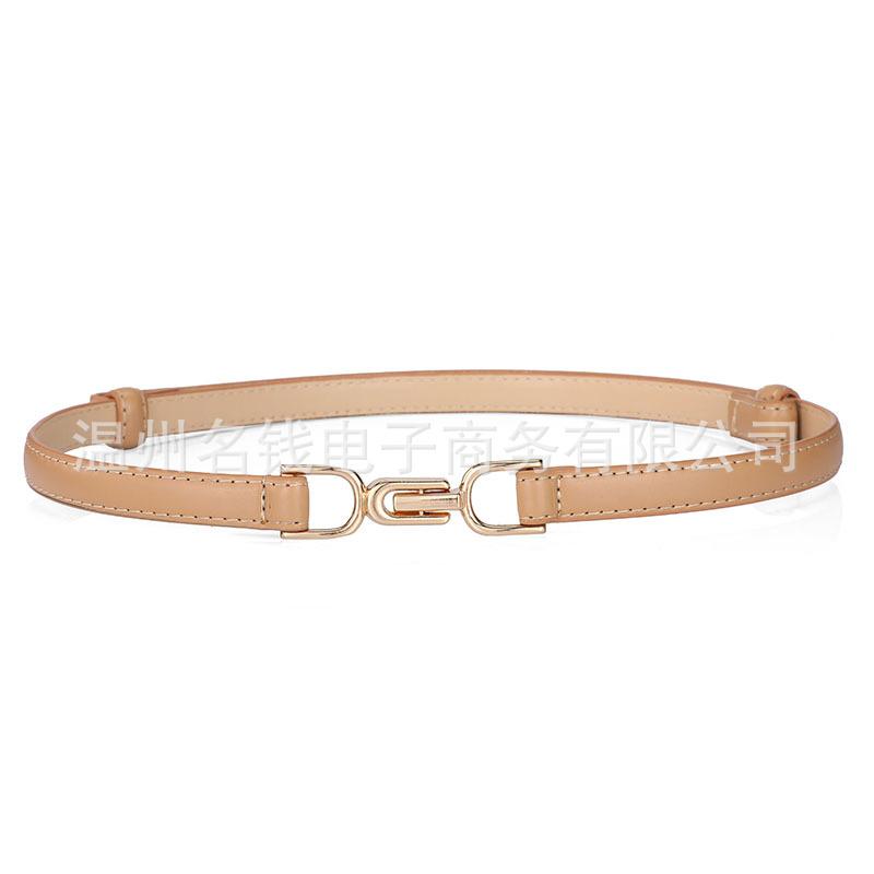 Accessory Belt Women'S Fine Decorative Dress Simple Women'S Belt Women'S Skirt Student Belt