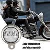 Universal Motorcycle Aluminum Tax Disc Permit Holder Frame License Plate Motorcycle Tube Tax Disc Cylindrical Holder Tax Permit
