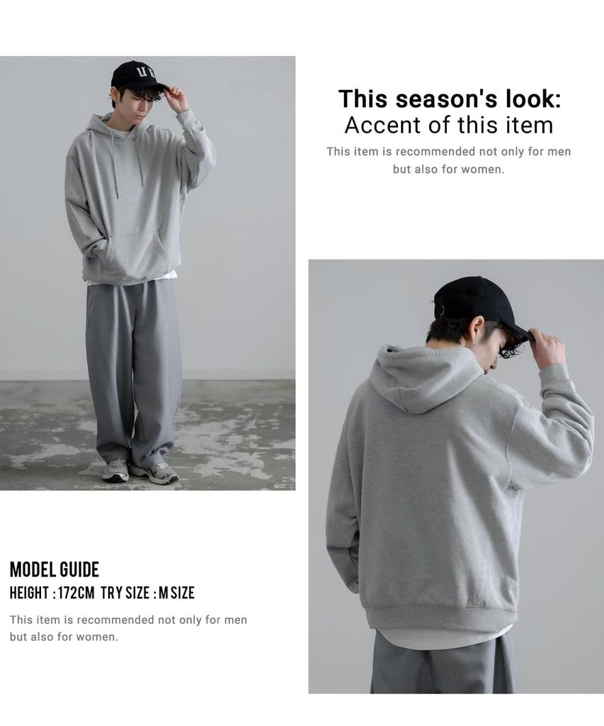 Improves Men's Navy Pullover Hoodie, Solid Fleece Lining, SIDE23-089