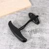 Universal Marine Kanu Kajak Pull Toggle Griff Beiboot Tragegriff T-Griff Mit Kordel Mit Schrauben Kajak Toggle Hand Pull Griff