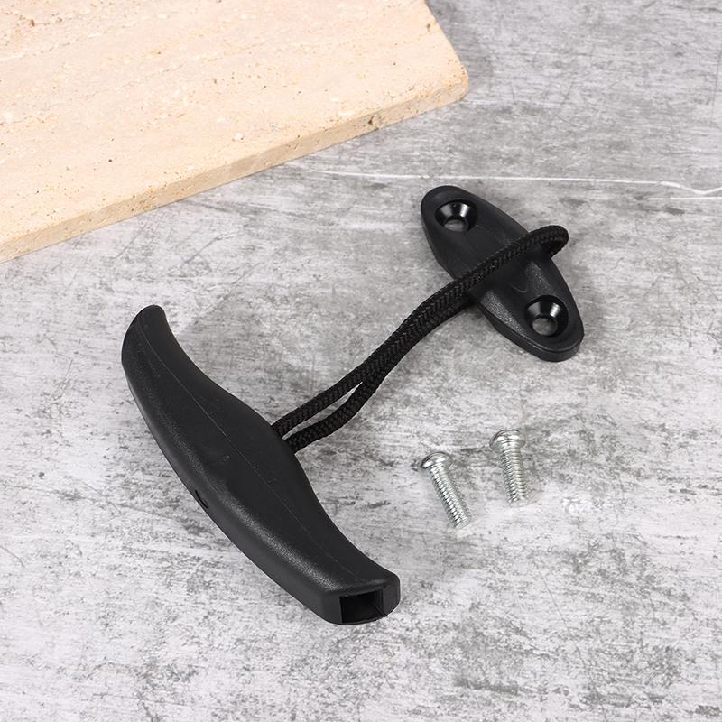Universal Marine Kanu Kajak Pull Toggle Griff Beiboot Tragegriff T-Griff Mit Kordel Mit Schrauben Kajak Toggle Hand Pull Griff