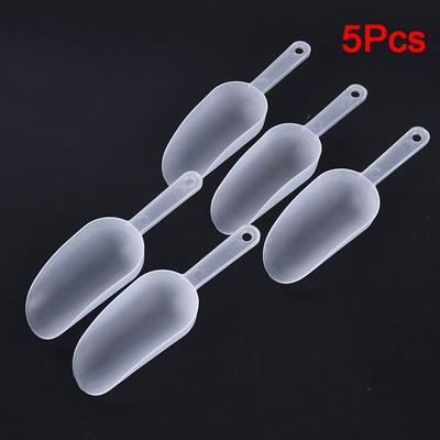 2/5Pcs Multifunctional Plastic Flour Spoon Ice Measuring Scoop Baking Kitchen To