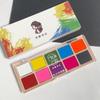 Watercolor Face Paint Palette for Halloween Makeup - Clown, Zombie, Vampire