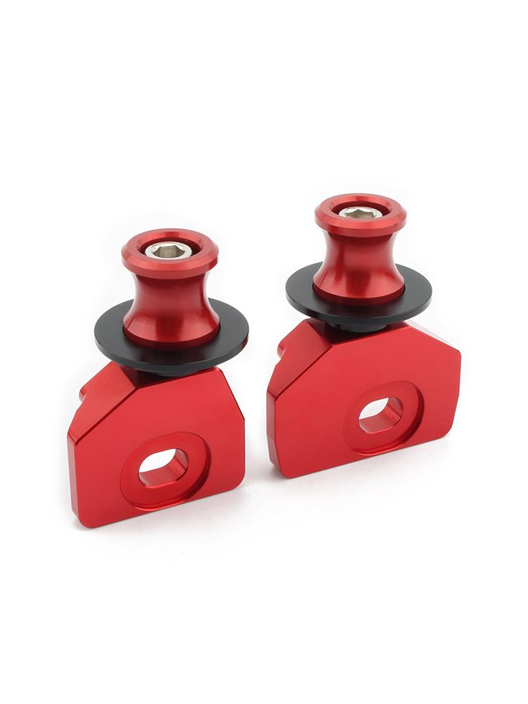 

CB650R Accessories Chain Adjustment Frame Swingarm Spools Slider For Honda CBR650R CB650F CBR650F 2014-2025 Rear Fork Axle Stand красный