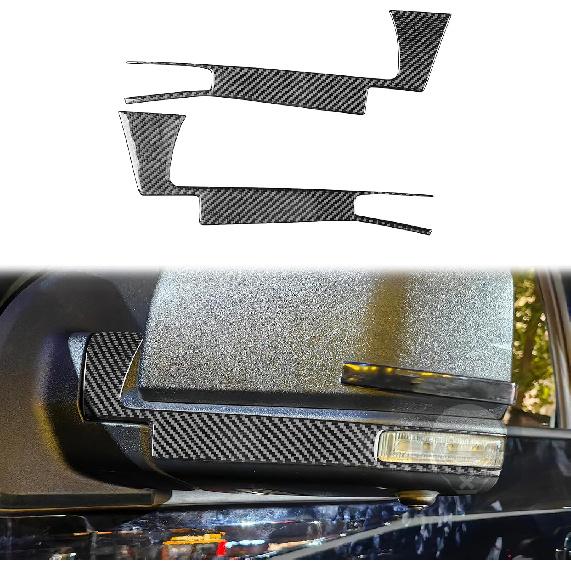 for Ford F-150 Raptor 2017-2020 Accessories Glove Box Top Strip | Real Carbon Fiber, for Ford F150 F-150 Raptor 2017 2018 2019 2020, Interior Trim