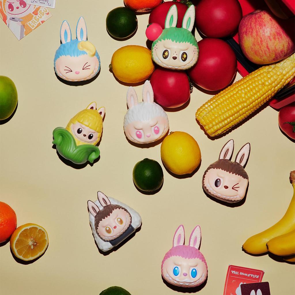 [POP MART Official Store] THE MONSTERS Wacky Mart Series Squishy Charm [1 Piece] labubu Lovebu Pop Mart Blind Box Figure Toy Gacha Gacha Plastic