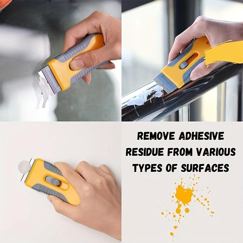 21pcs Cleaning Scraper Tool Set - Durable PE Ergonomic Blades for Induction/Glass/Ceramics, Hard Surface Cleaning Tool Parts
