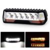 KAWELL 30W Fog LED Driving Work Rectangular Driving Amber DRL Auxiliary IP68 Light Source Narrow Set of 1 Lamps, Lights, Lights, Off-Road Lights,