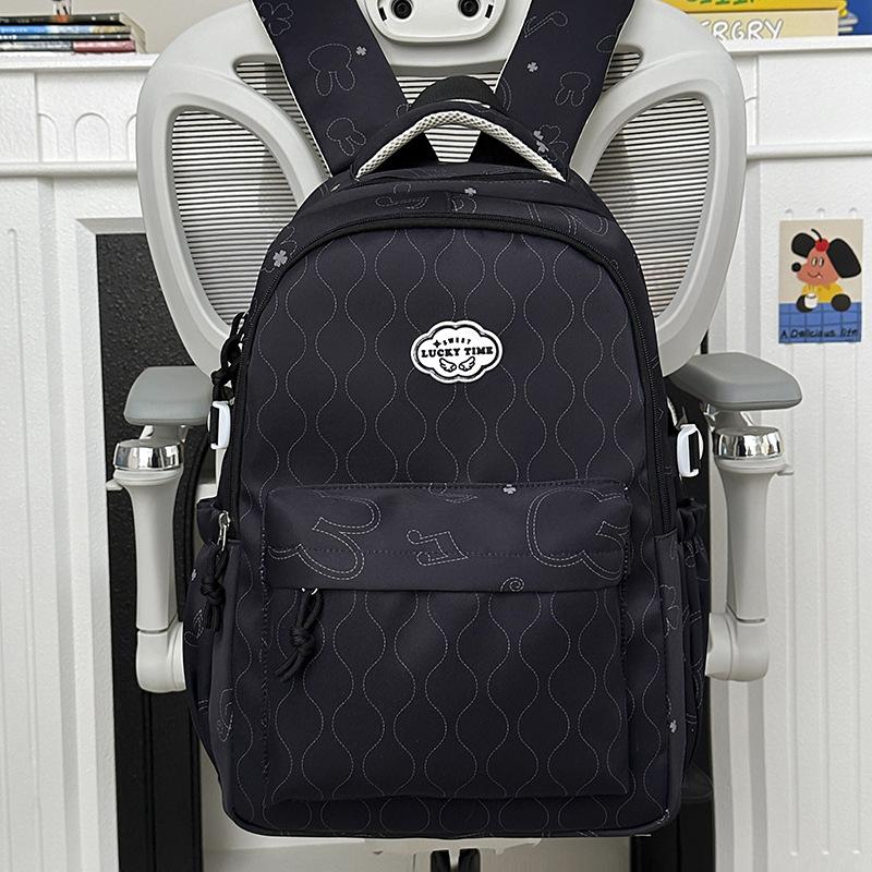 Schoolbag new small fresh student schoolbag Korean high value backpack junior high school students large capacity backpack lightweight bag