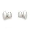 2Pcs/Set Double Glossy Tooth Caps Gold Silver Color Fangs Dental Grills  for Women Men
