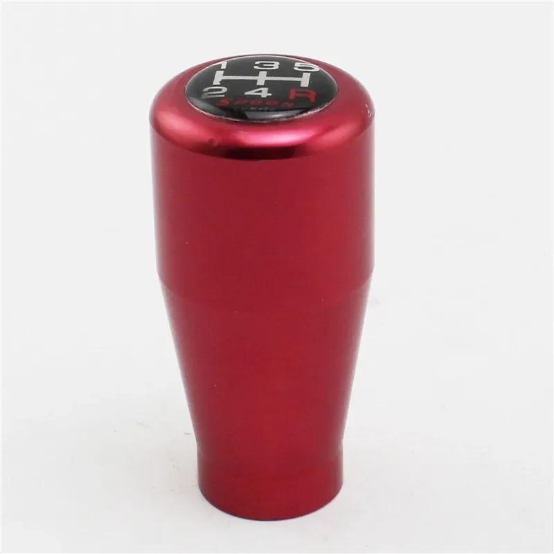 Spoon Sports Gear Shift Knob Aluminium Alloy Car Racing Shifter Lever Head Manual Transmission Fit for Honda Acura