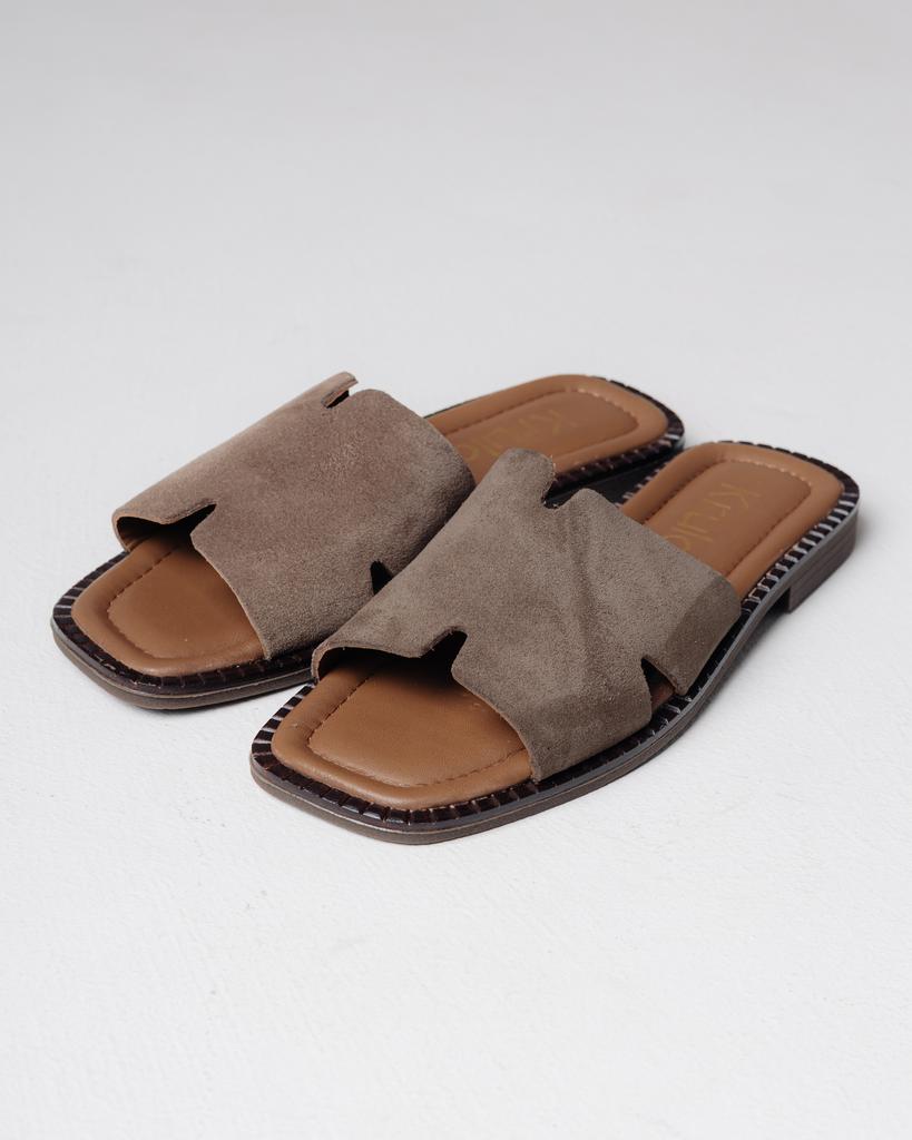 Women's Slippers Krula 35410 36 Mink Suede