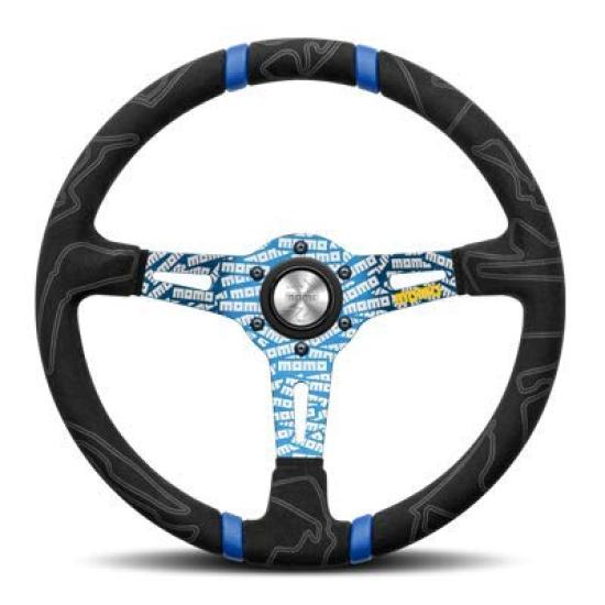

Кермо MOMO ULTRA Blue, 350 мм, U-03 синій