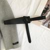 Versatile Ins Wide Waist Belt For Women In Black Brown Beige Gray Suitable For Stylish Fall Outfits