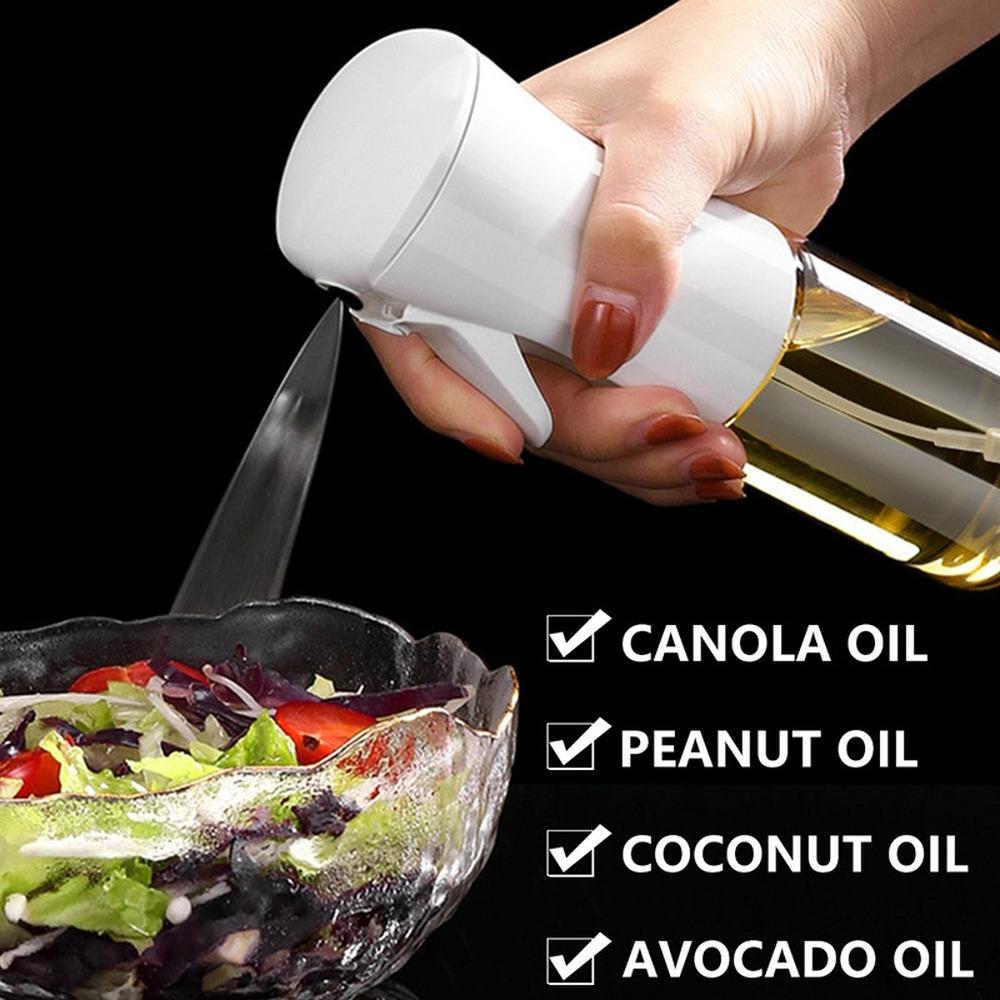 200ML Olive Oil Spray BBQ Cooking Kitchen Baking Olive Oil Sprayer Oil Spray Empty Bottle Vinegar Bottle Oil Dispenser Salad