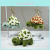 Adorable Plush Turtle Keychain Accessory In Vibrant Colors Perfect For Gifts And Decorations