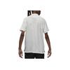 Jordan Dri-Fit Sport Solid Logo Short Sleeve Polo Shirt Men Tops White DZ0540-133