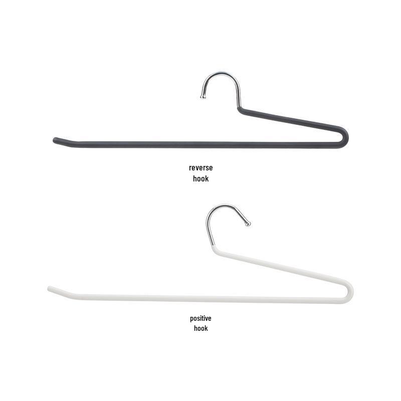 Goose-shaped Stainless Steel Pants Rack - Trace-free Hanger for Wardrobe Organization and Storage