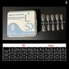 100Pcs No Polish Short Medium Coffin French Full Cover Nail Tips Press On False Nails DIY Manicure Extension Tools