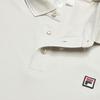 Fila Tennis Classic Fashion Simple Sports Casual Versatile Comfortable Knitted Short Sleeve Polo Shirt Men tops Cream A51M623101FBG