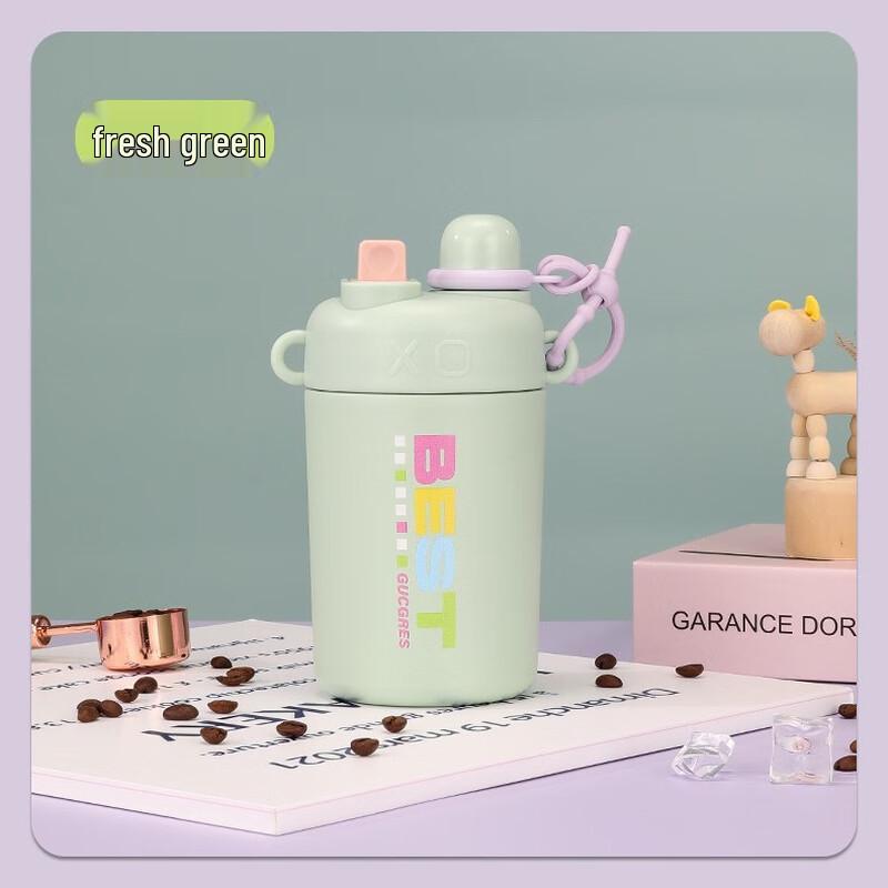 Shangqi 316 Stainless Steel Dual-Drink Portable Thermos Cup