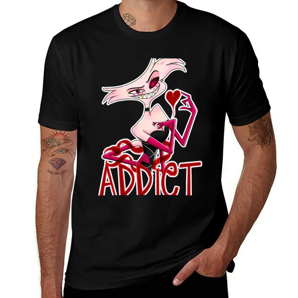 Addict Angel TShirt Daily Wear Print TShirt