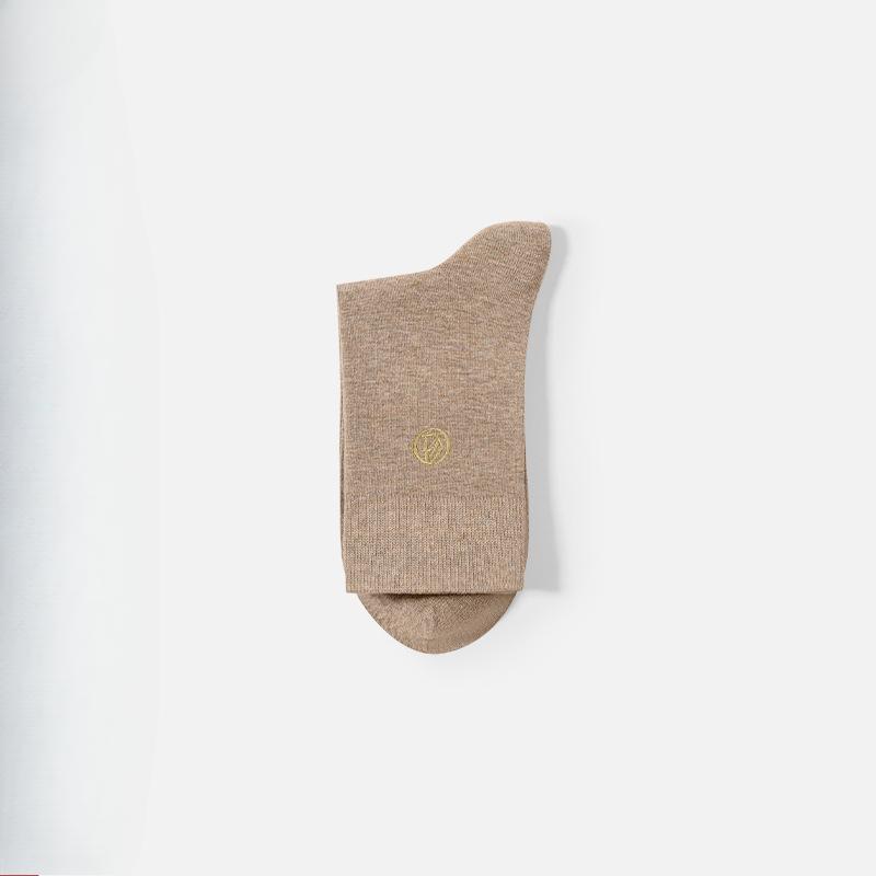 Men's Autumn and Winter Business Antibacterial and Deodorizing Mid Calf Socks