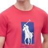 Polo Ralph Lauren Big Pony Logo Printed Short Sleeve Crew Neck T-Shirt Men Tops MNPOTSH1N821178-600