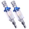 Ideamall Water Separator Regulator Air Tool Compressor Water Separator Set of 2