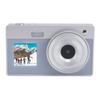 Digital Camera 2.8 Inch + 1.4 Inch Dual Screen Camera HD 1080P 16x Zoom Retro Student Camera for Teens Boys Girls Silver