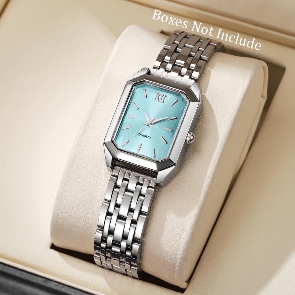 Fashion Rectangle Women Quartz Wristwatch Casual Ladies  Watches Girls Clock Reloj Mujer(Without Box)