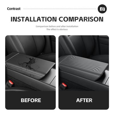 Car Armrest Cover  For Tesla Model Y Juniper 2025 2026 Anti-Scratch Anti-Slip Easy Install For Juniper Car Interior Accessories