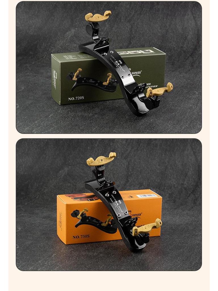 KPE Violin Shoulder Rest: Elastic Load-bearing Pad for 2/1, 4/1, 8/1, 4/3, 4/4 Violins